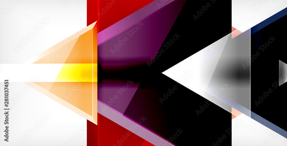 Triangle abstract background Triangle abstract background