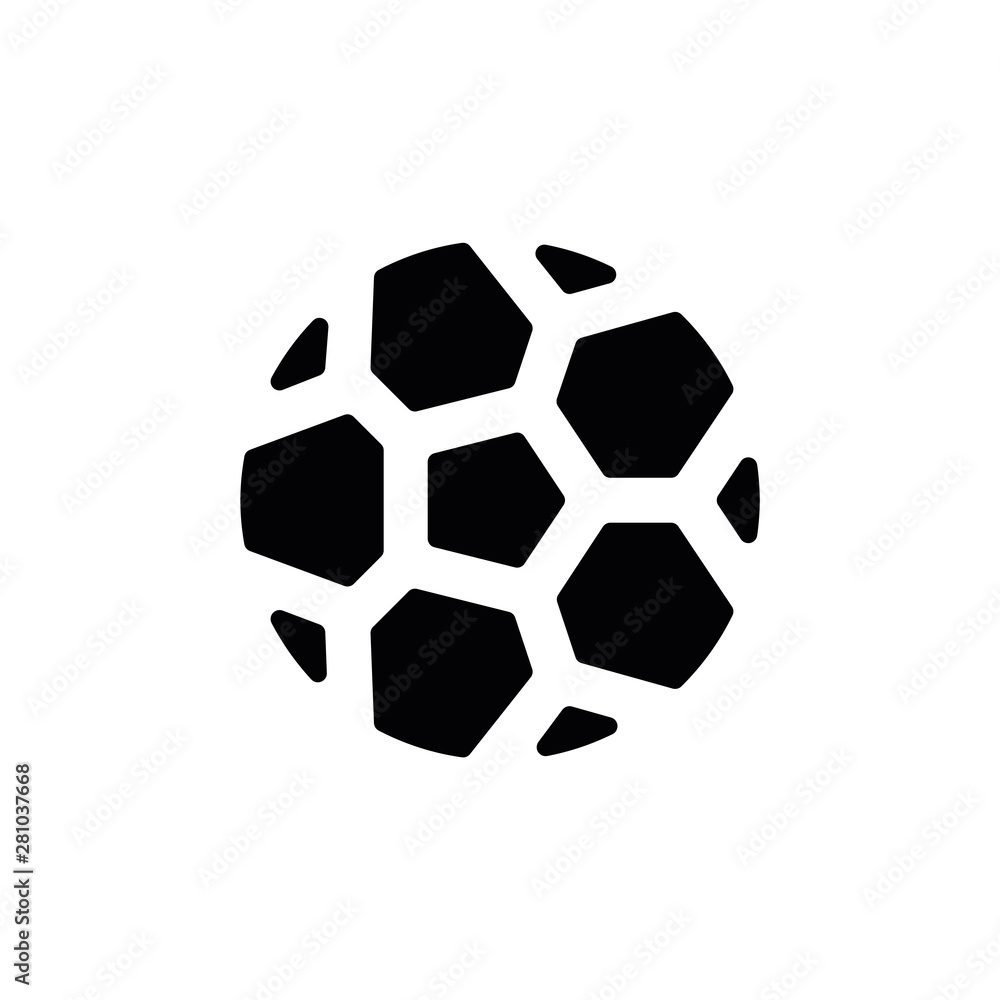 Fototapeta premium soccer ball icon. vector illustration