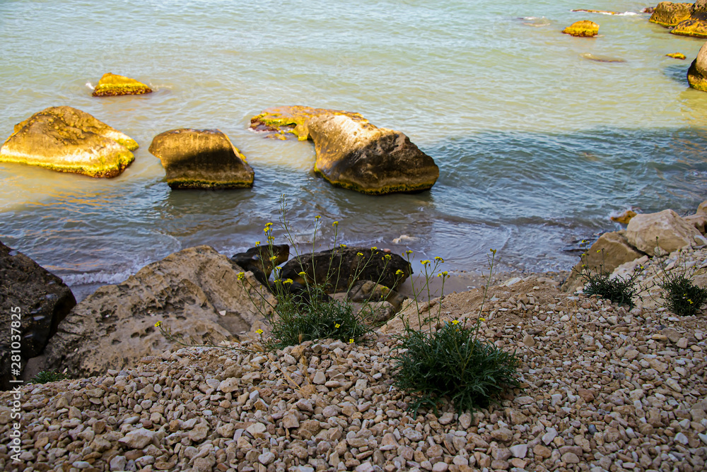 Obraz premium Камни Каспия