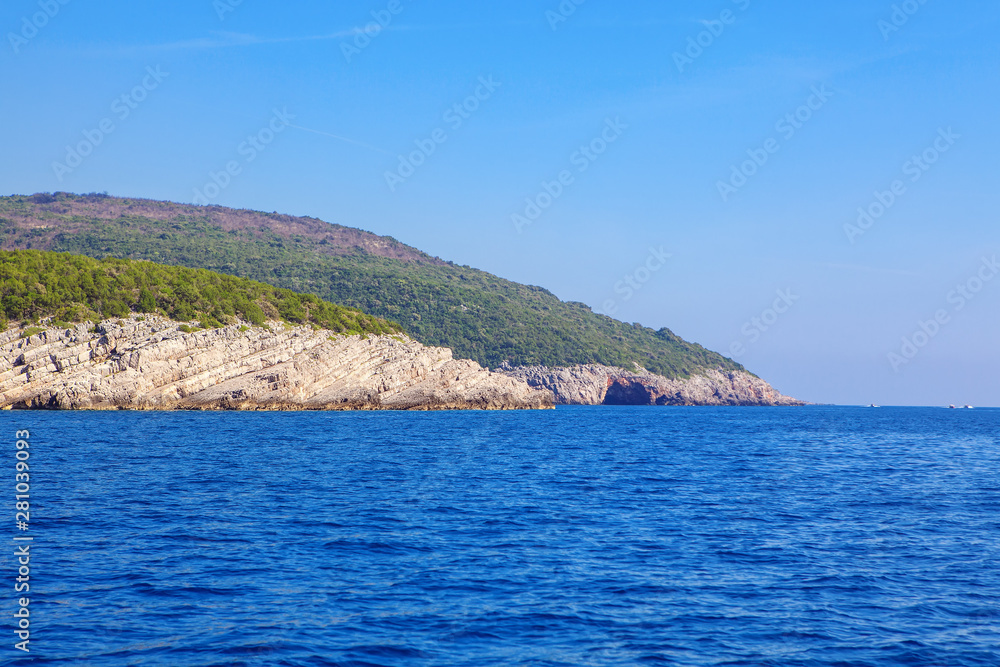 Vucja Uvala Bay in Adriatic sea 