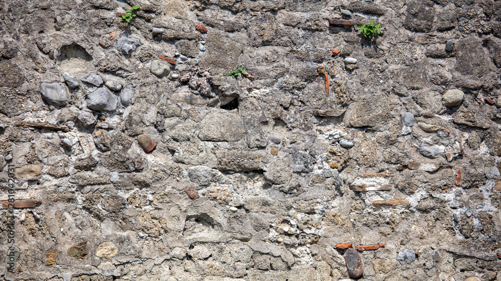 Old wall of stone as an abstract background Old wall of stone as an abstract background