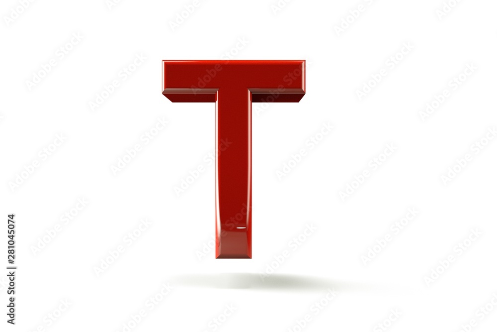 3d letter collection.letter T 3d letter collection.letter T