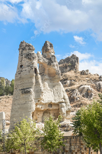 city in the rocks of cappadocia
