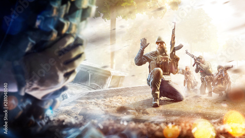 Spesial forces soldiers ass...