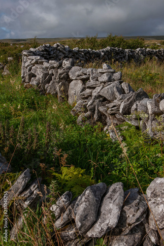 West Coast Ireland the Burren Karstlandscape photo