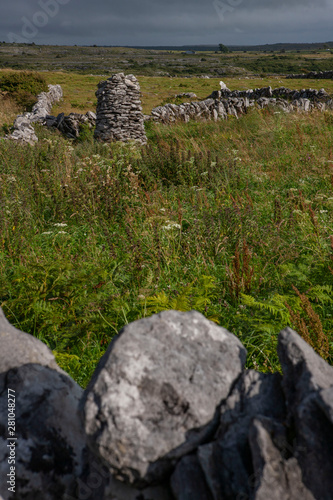 West Coast Ireland the Burren Karstlandscape