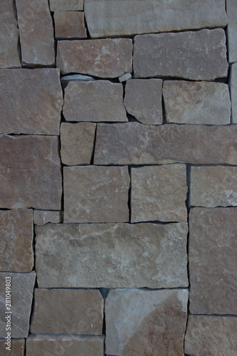 Stone Brick Masonary Wall