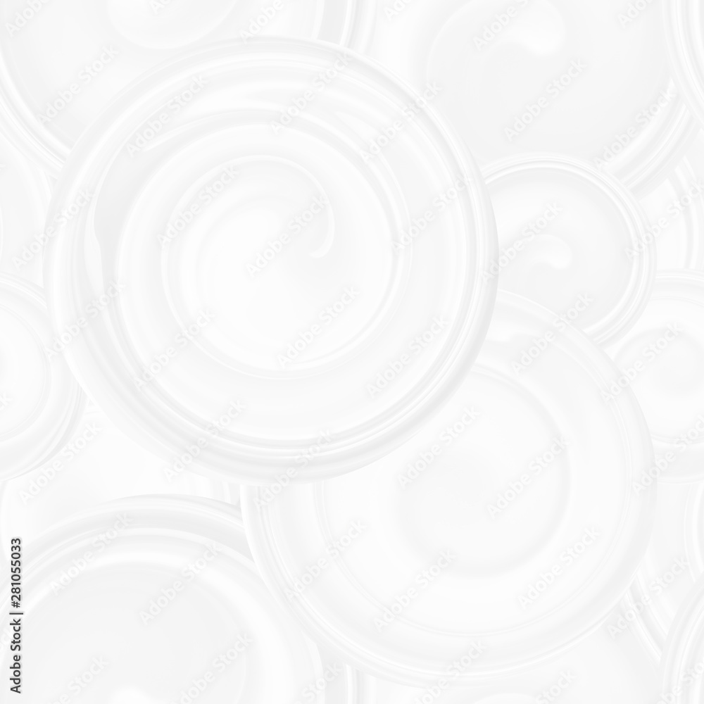 Texture 3 d background with abstract circles of different sizes, seamless pattern with waves. Pattern with white spirals, beautiful wallpapers for weddings. Texture 3 d background with abstract circles of different sizes, seamless pattern with waves. Pattern with white spirals, beautiful wallpapers for weddings.