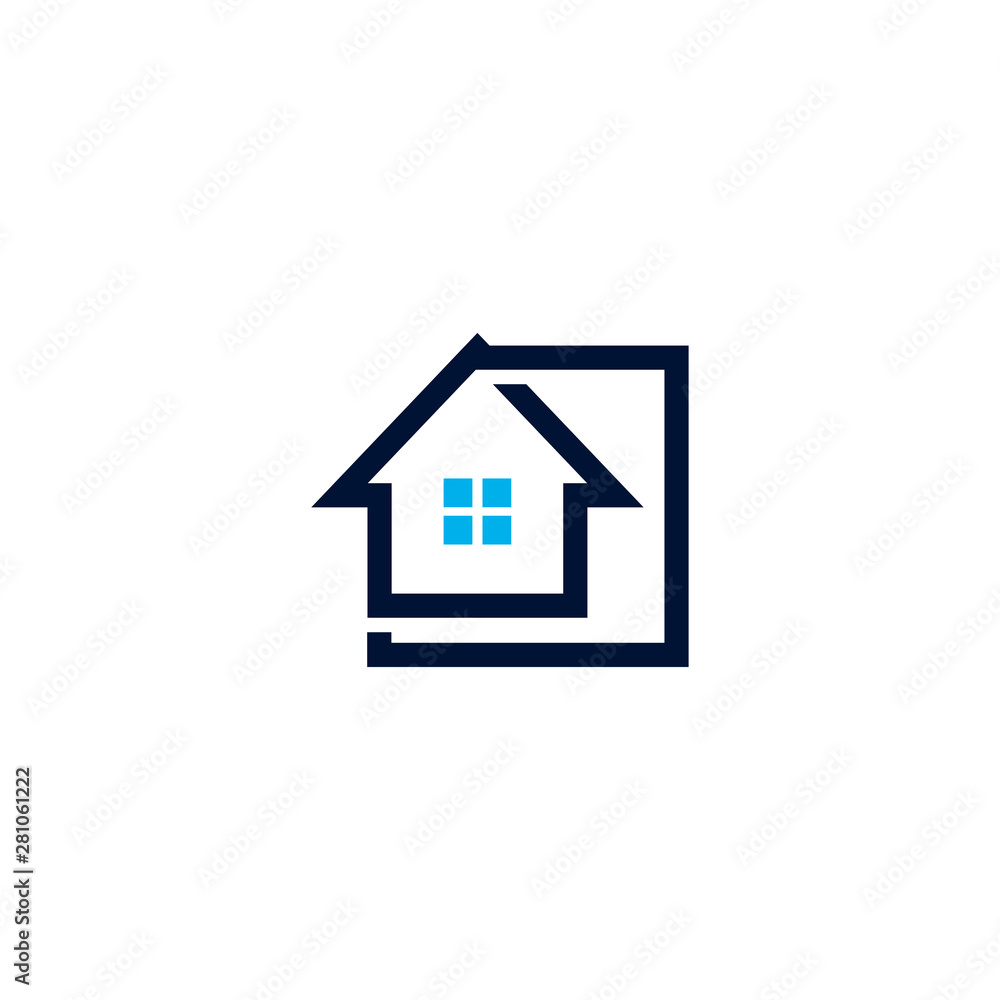 Real Estate Home Property Design Template Vector Real Estate Home Property Design Template Vector