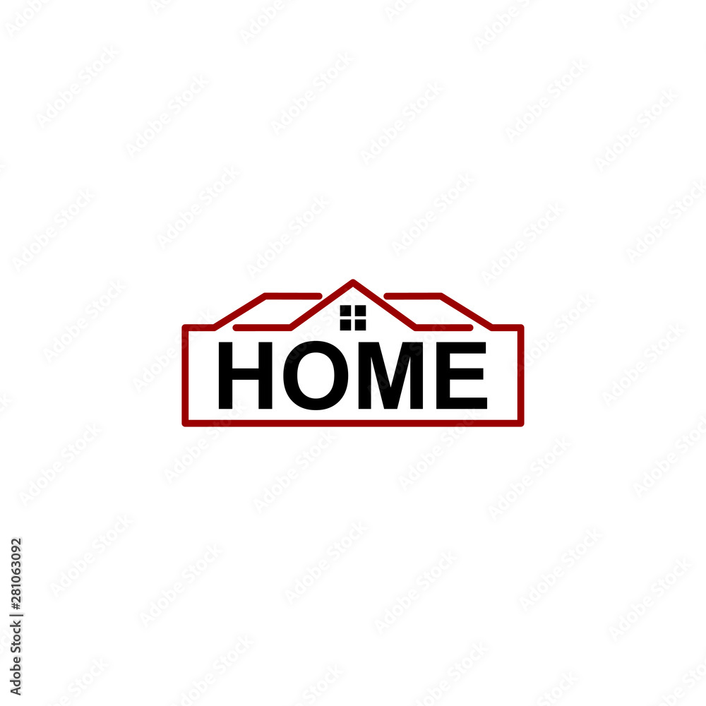 Real Estate Home Property Design Template Vector Real Estate Home Property Design Template Vector