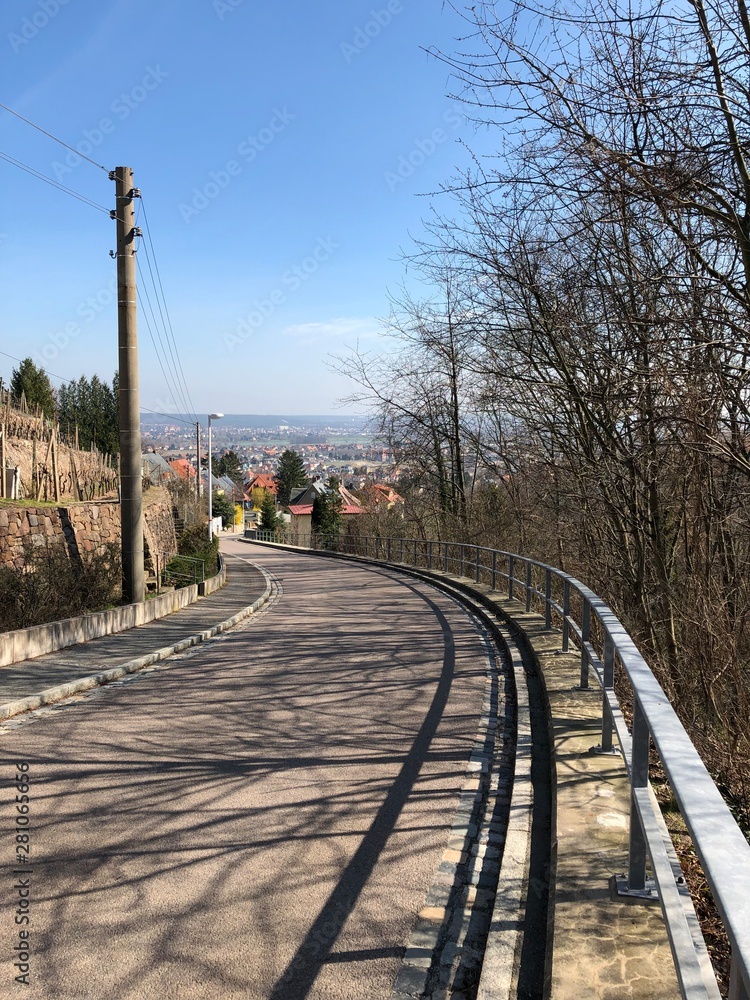 Fototapeta premium Frühlingsspaziergang
