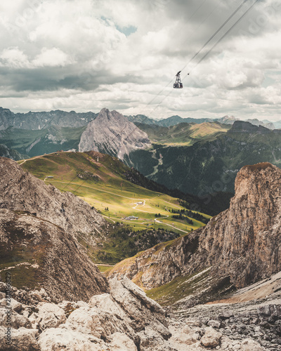 Panorama dal Pordoi Dolomiti