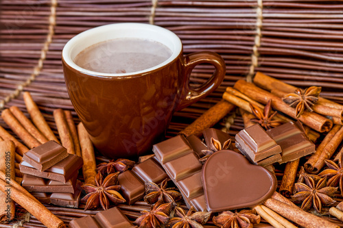 Hot Chocolate With Cinnamon...