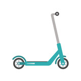 Scooter icon on white background