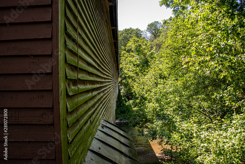 Old covered bridge in Virginia