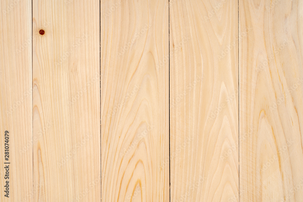 Fototapeta premium Yellow pine wood texture background