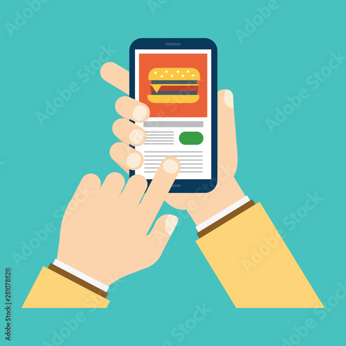 Order fast food online