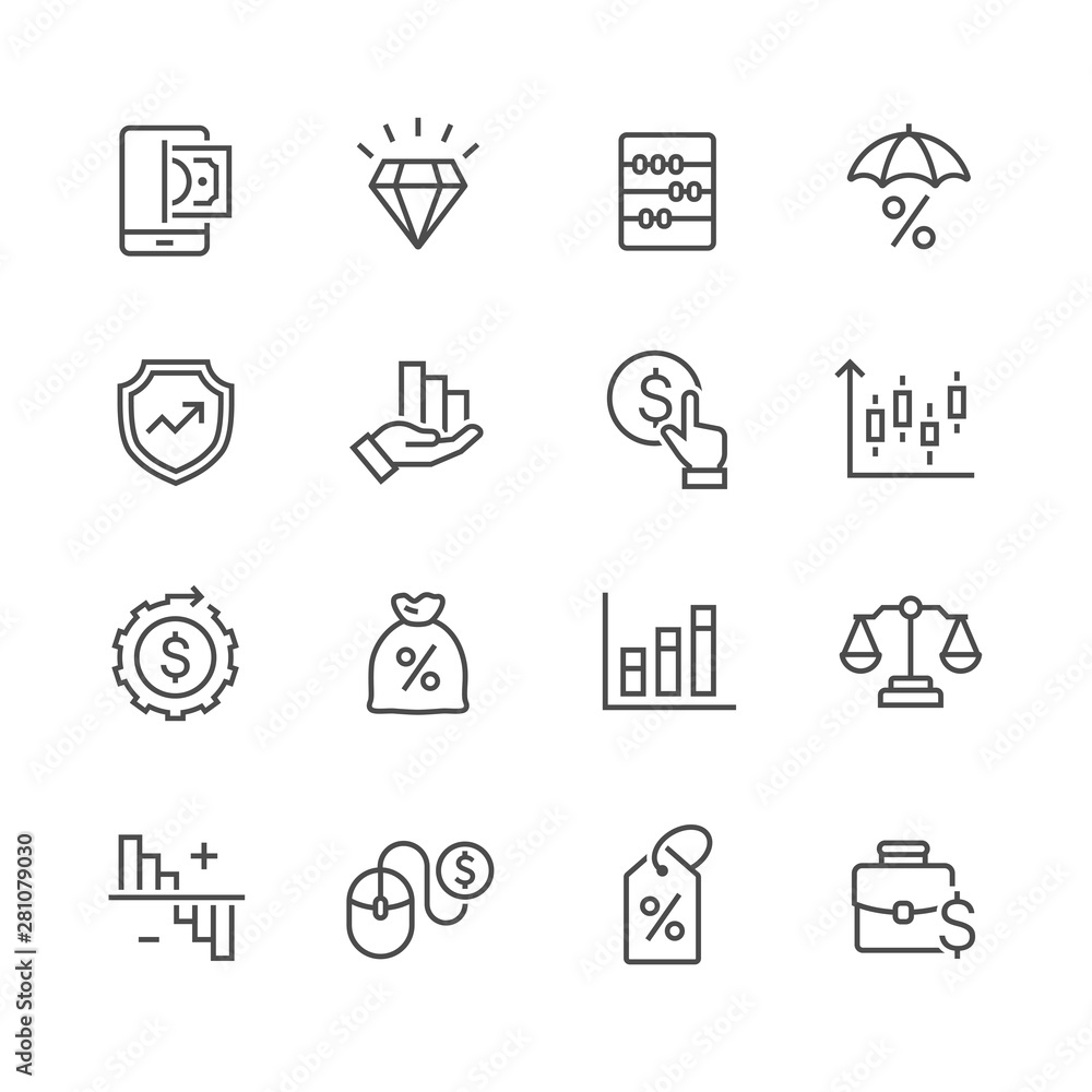 business and marketing icons set business and marketing icons set