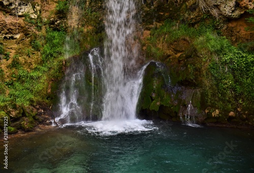 waterfall in forest © Snežana