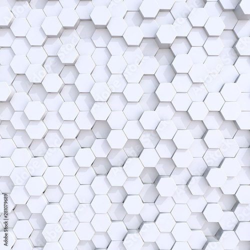 Hexagons Wall
