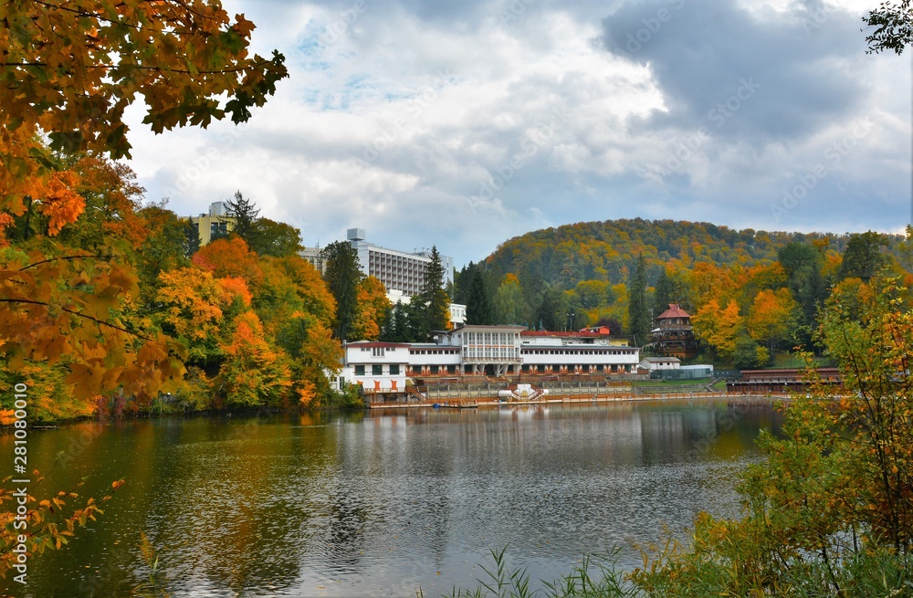 Lake Ursu in Sovata -Romania (Bear lake )