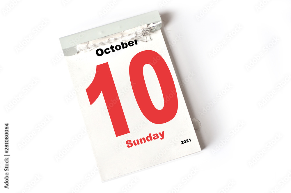 10. October 2021 10. October 2021