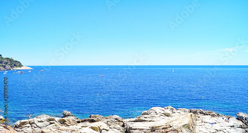 Llanfranch y Calleja de Palafrugell, Girona, Catalunya, España, Europa photo