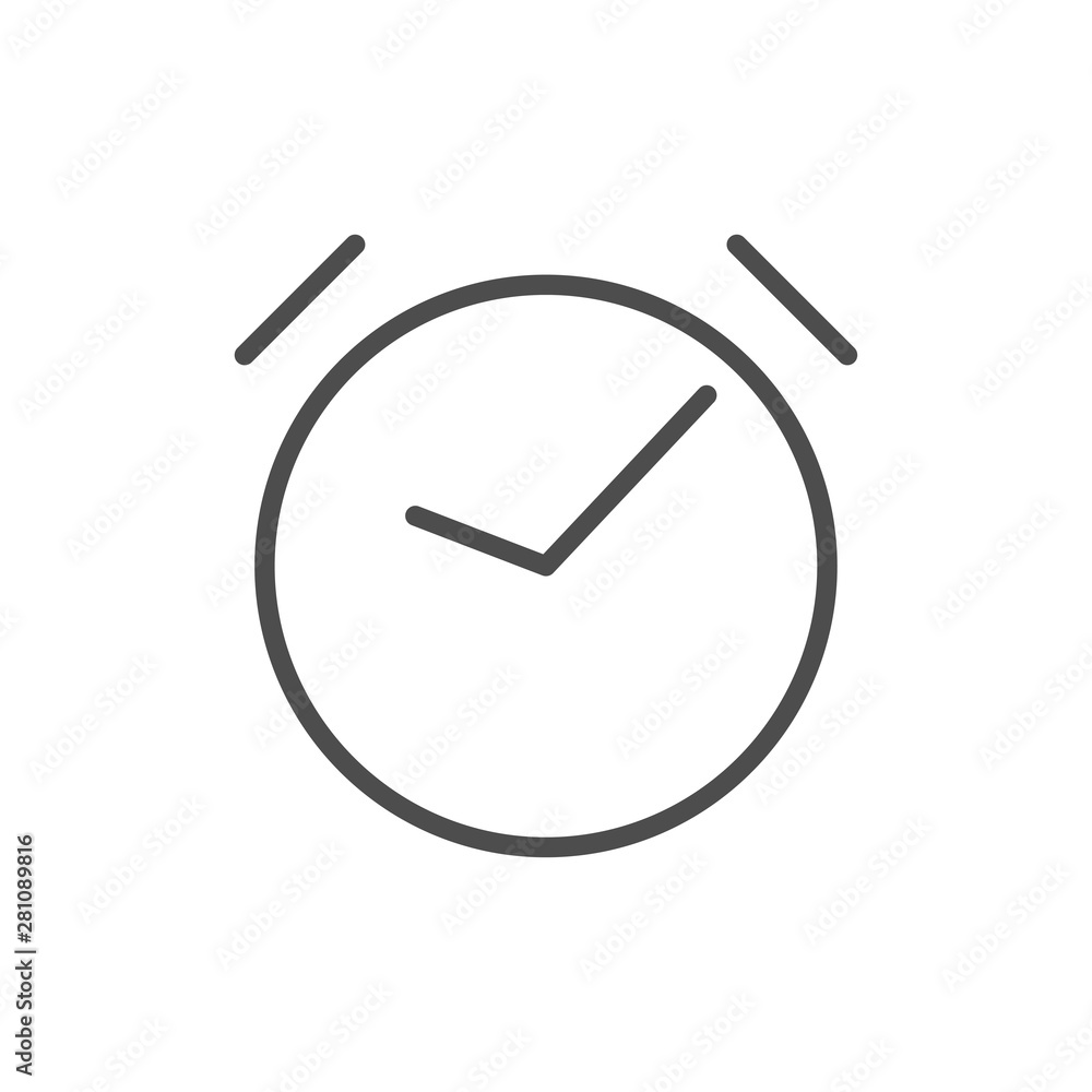 alarm clock icon vector illustration alarm clock icon vector illustration