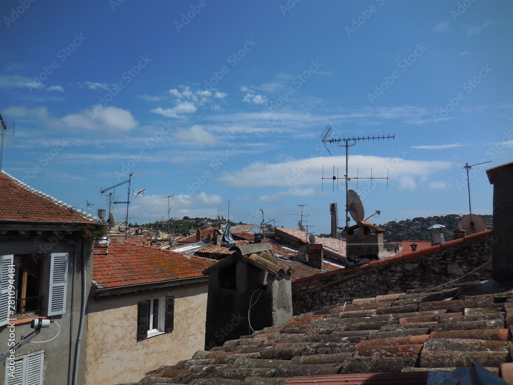 the roofs of the city