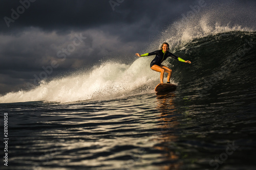 Early morning fun surf session photo