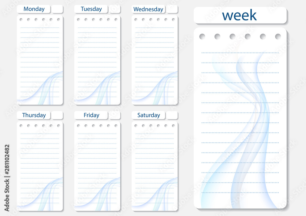 custom made wallpaper toronto digitalStylish weekly, daily planner template. Organizer and schedule with notes and to-do list.