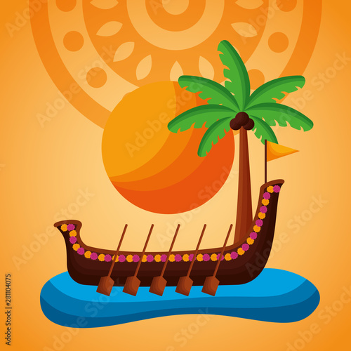 happy onam festival celebration