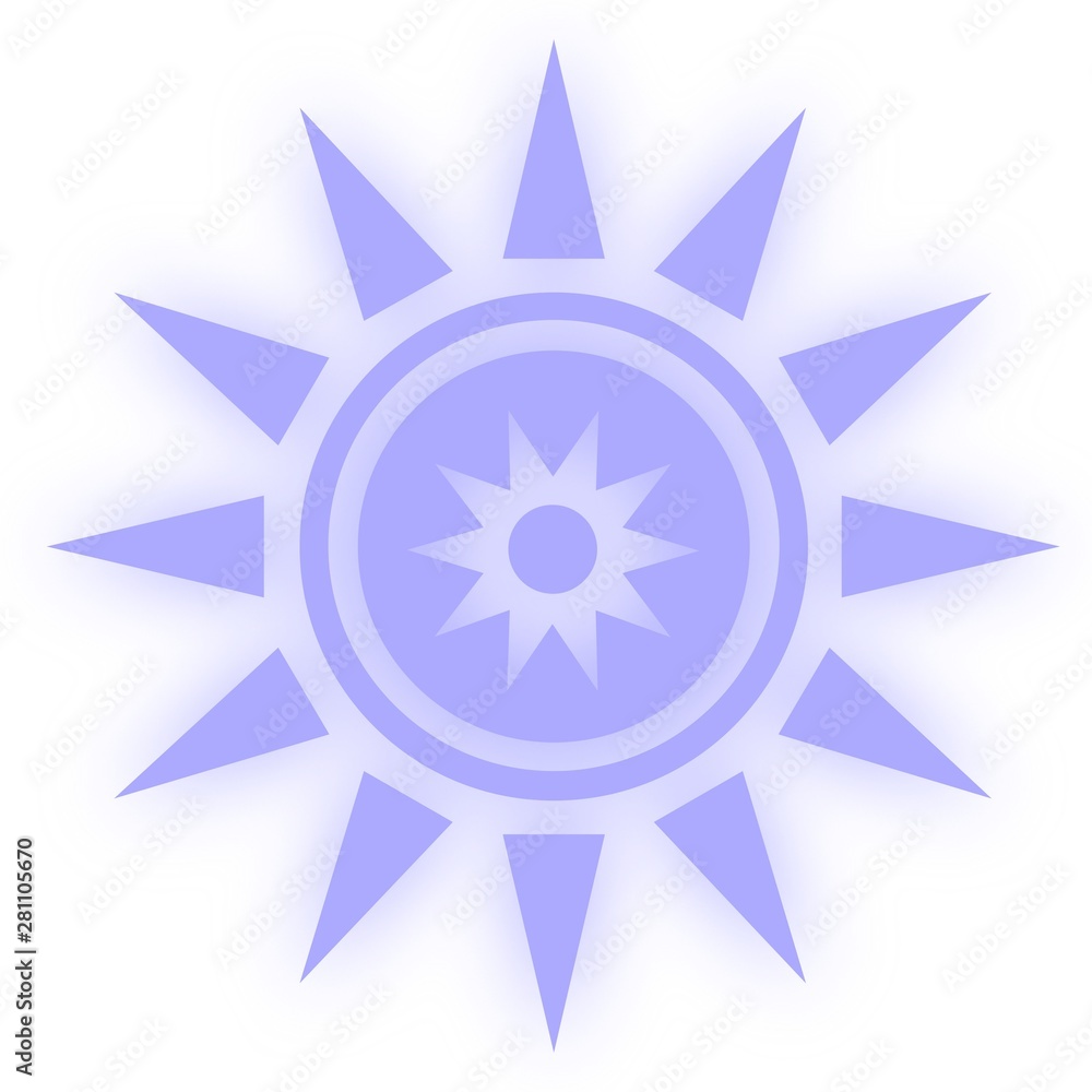 Star icon symbool. Glossy star shaped web stickers. Element style for chakra meditation Star icon symbool. Glossy star shaped web stickers. Element style for chakra meditation