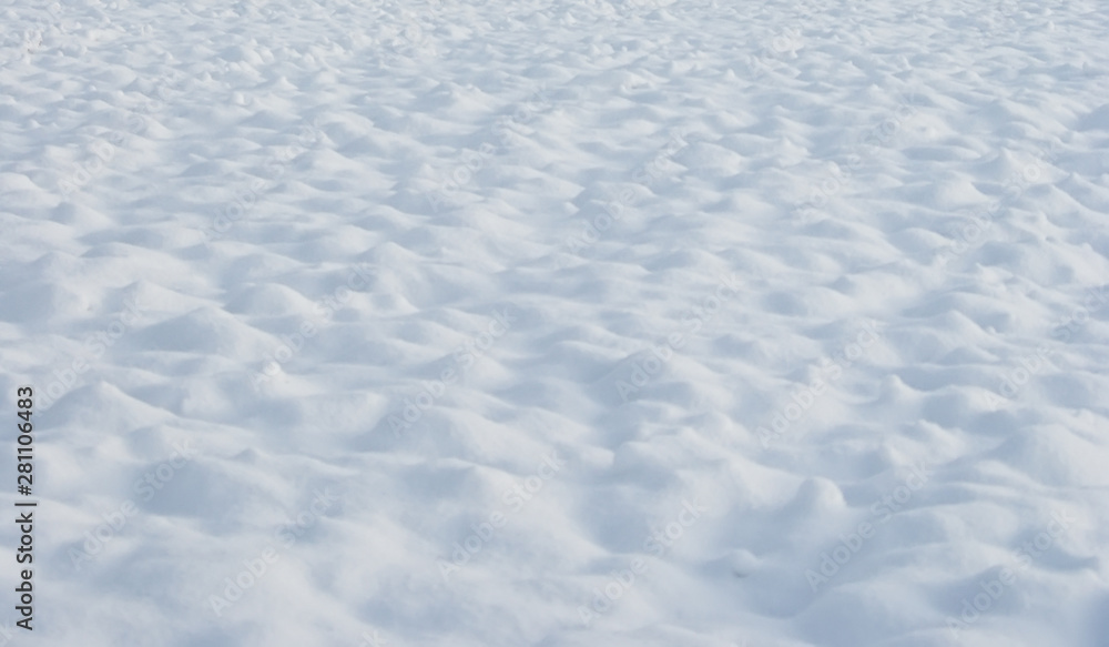 Snow dunes Snow dunes