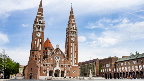 The Votive Church and Cathedral of Our Lady of Hungary in Szeged