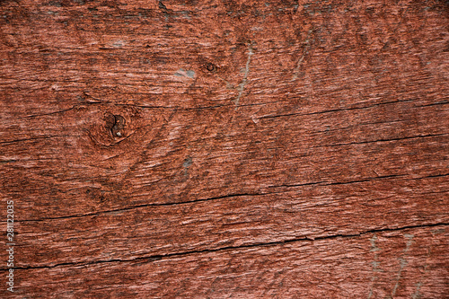 Orange worn wood grain vintage grunge background texture