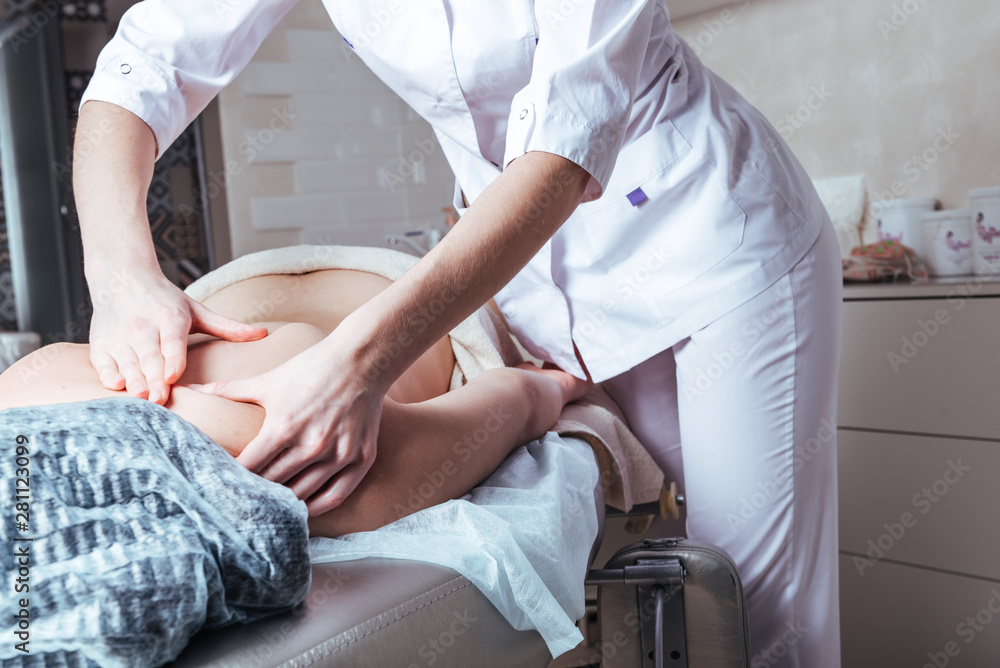 women's hands doing massage at the Spa women's hands doing massage at the Spa