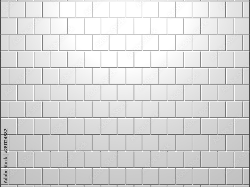 White classic tile texture background White classic tile texture background