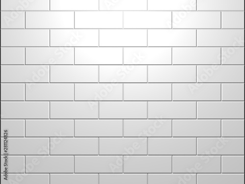 White classic tile texture background