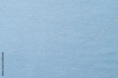 Light blue cotton smooth fabric texture. Close up. Abstract background and texture for design.