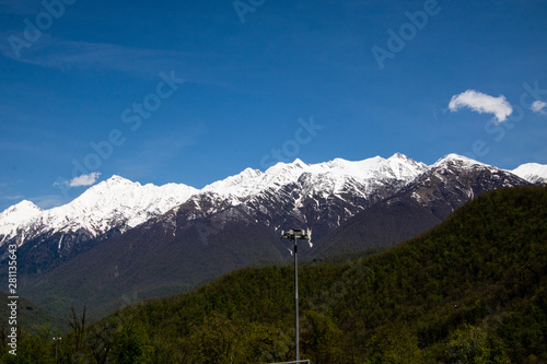 mountains in the Sochi
