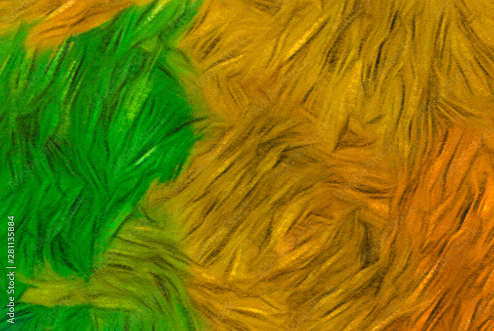Obraz premium Abstract modern art background. Oil painting on canvas. Watercolor elements mixed fine artwork. Acrylic drawing texture with bright brushstrokes.