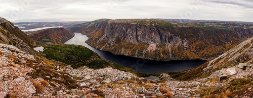 Autumn in Gros Morne National Park in Newfoundland, East Canada.