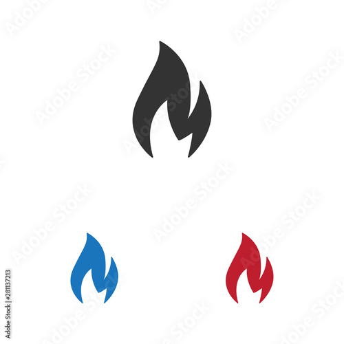 Fire vector icon