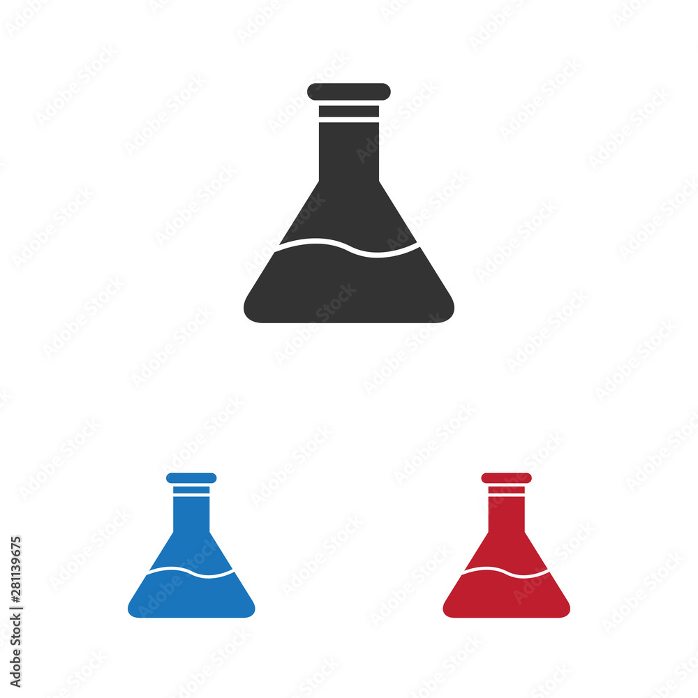 Flask vector icon Flask vector icon