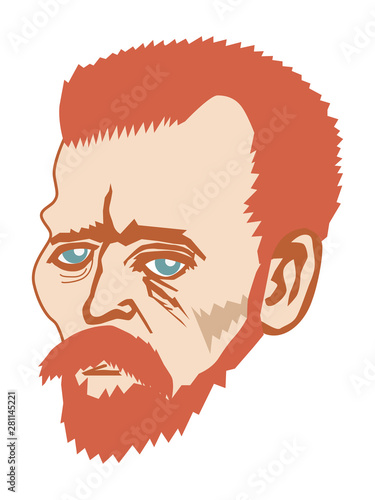 Obraz na plátně van Gogh post-impressionist painter