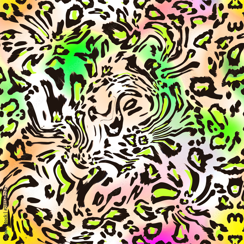 cool abstract animal seamless background tile cool abstract animal seamless background tile