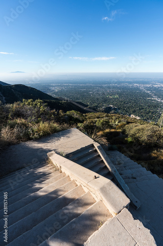 Vertical view of historic h...