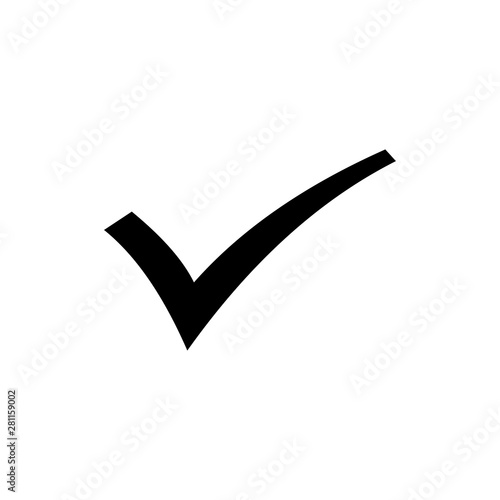 Checklist icon vector on whithe background
