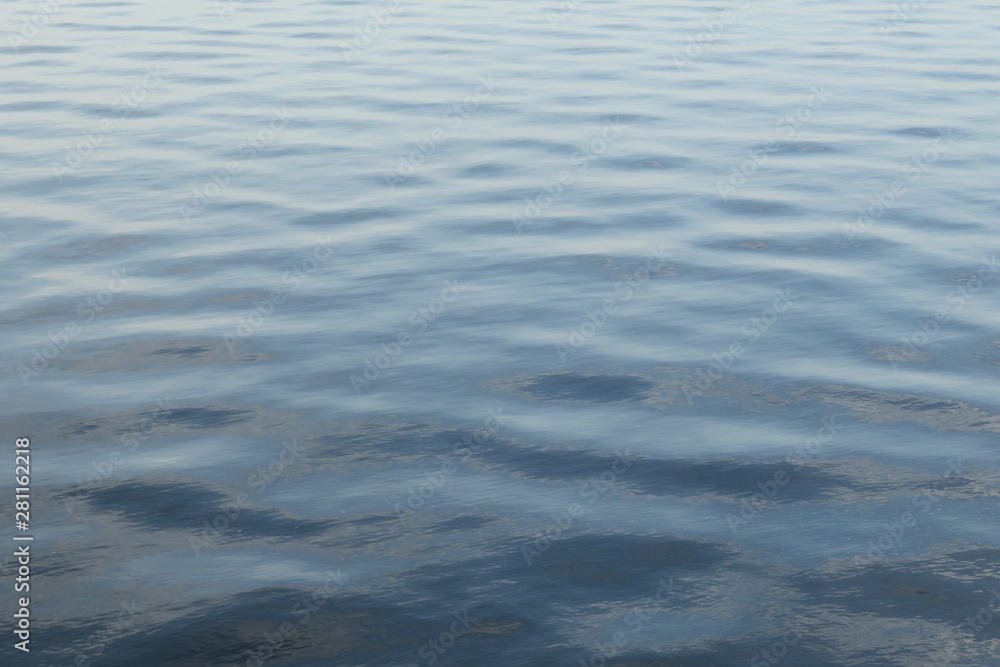 Blue smooth water background texture on Florida river Blue smooth water background texture on Florida river
